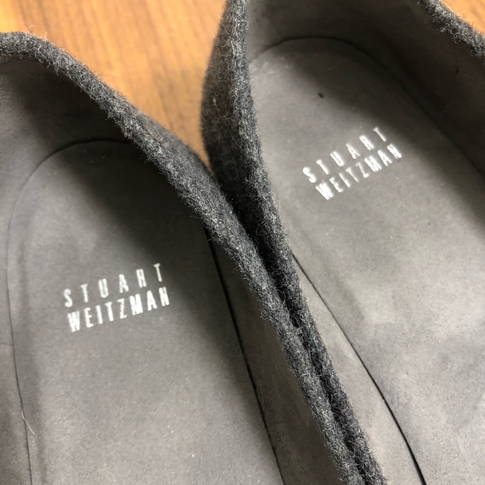 Stuart Weitzman - Snake Skin Cap Toe Flat - image 4